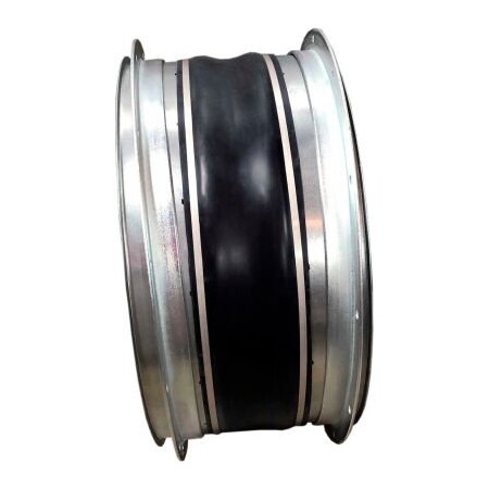 Us Duct US Duct Clamp Together Vibration Dampener, 8" Diameter, Galvanized SVD08.G